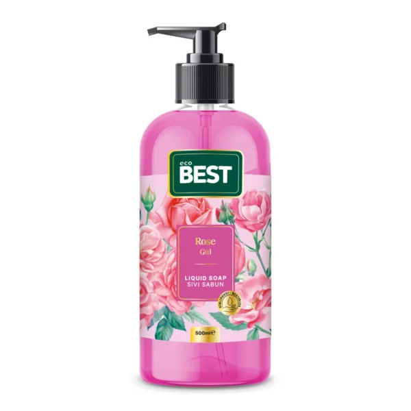 ECOBEST Liquid Soap Rose 500ML