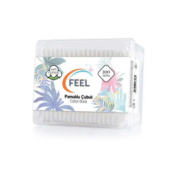 FEEL Cotton Swab 200 pcs Box