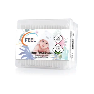 FEEL Bebek Pamuklu Çubuk 60'lı
